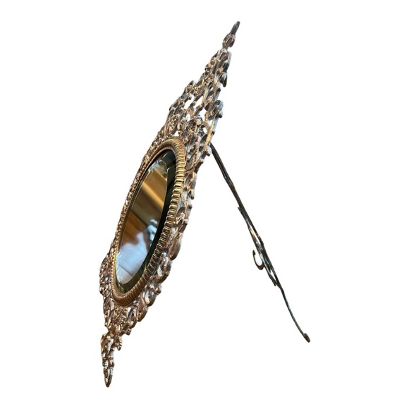 Bacchus Antique Victorian Mirror 🪞 Brass - Picture 6 of 15